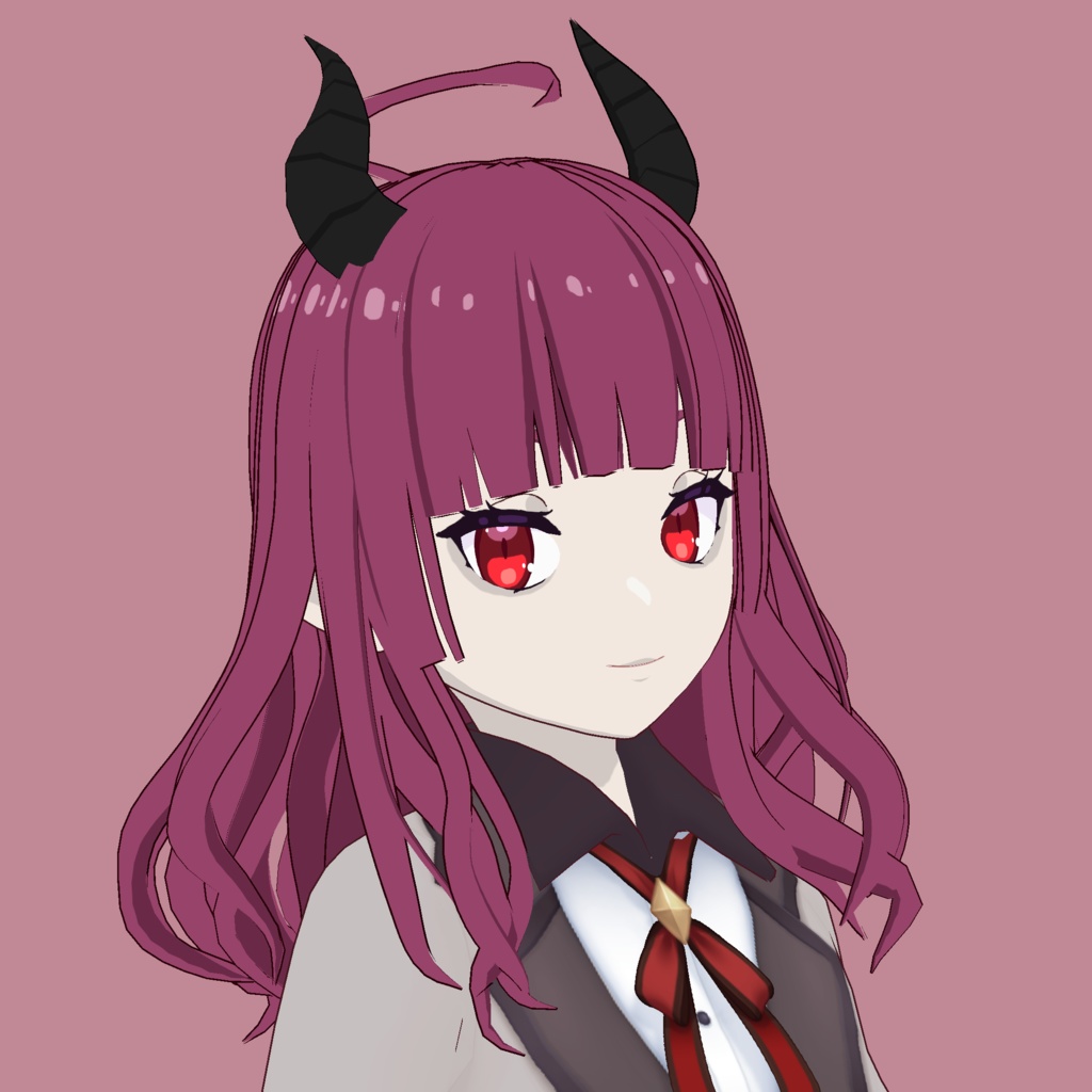 FREE Dolly Devil VRoid Model ~ VRM and VRoid Files