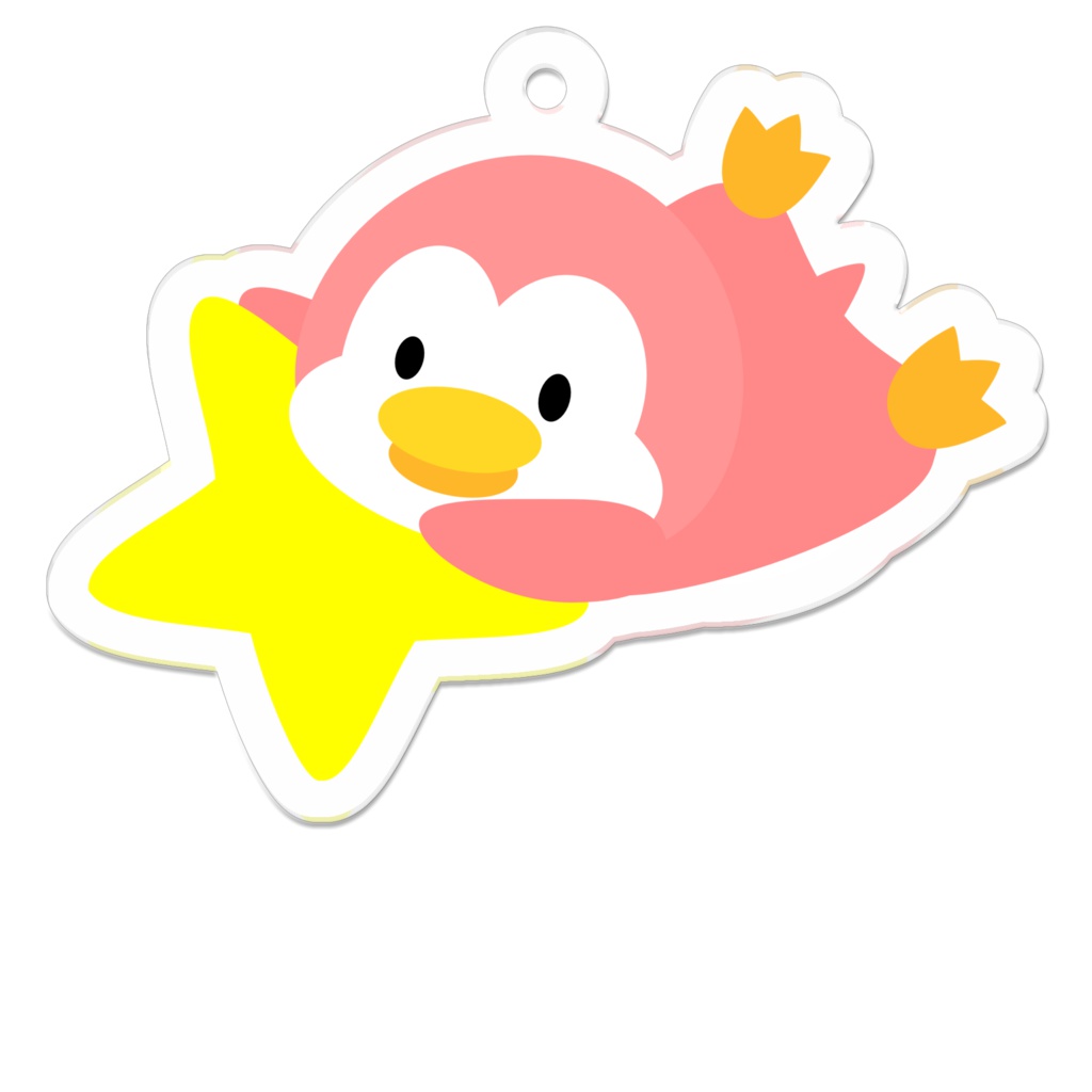 星とびあどちゃんアクリルキーホルダー