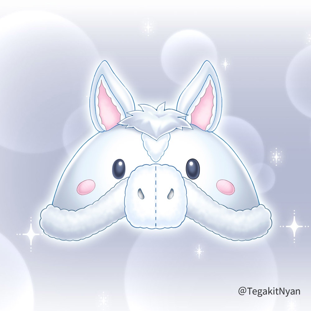 【透過PNG】2026年お正月🎍馬の帽子セット【無料フリー素材】