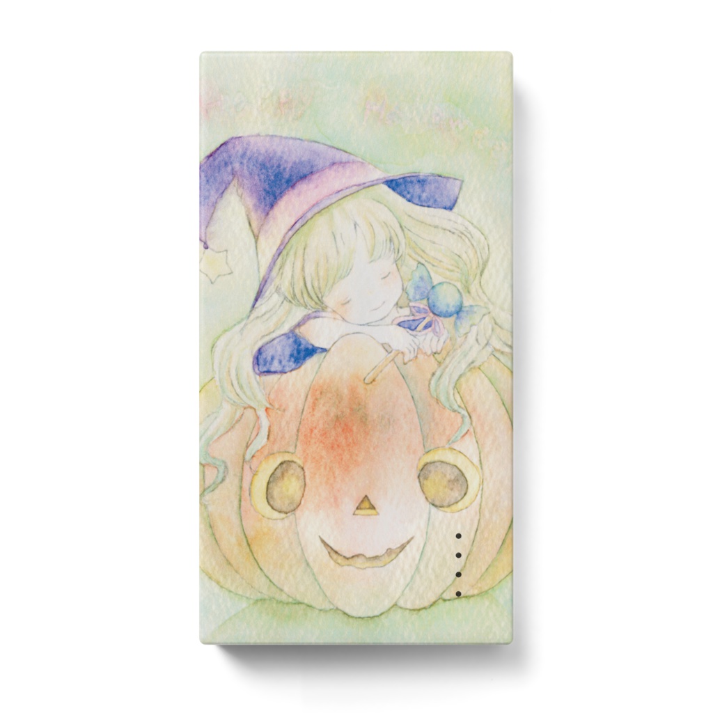 かぼちゃ好きな魔女モバイルバッテリー