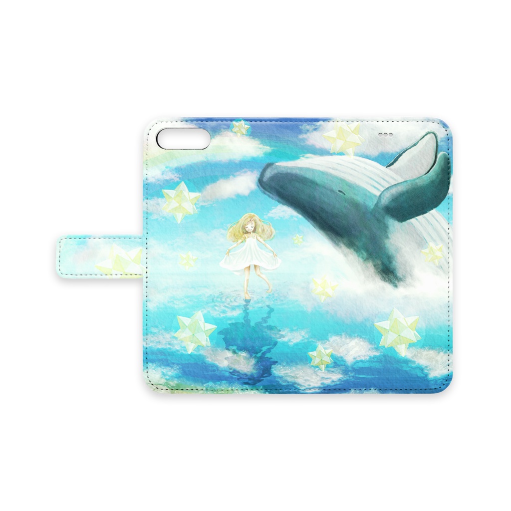 クジラと踊る　iPhoneケース・カバー