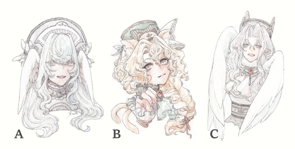 【原画】ドローイング【~A6】