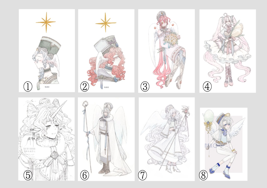 【原画】ドローイング【~A6】