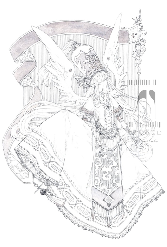 【額装原画】Plesent Ⅰ