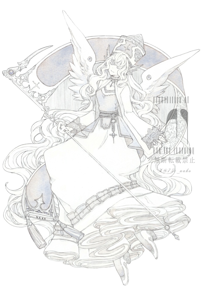 【額装原画】Plesent Ⅲ