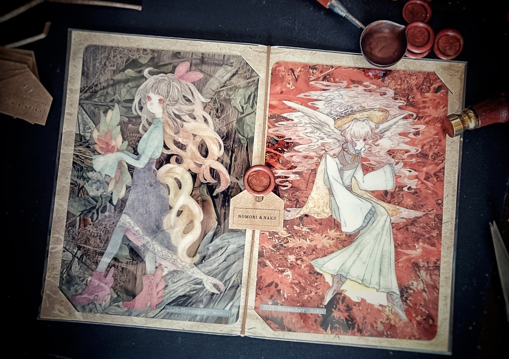 【NAKO&のもり】合作クリアカードset