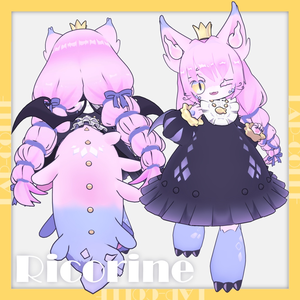 【キプフェル / リコリネ】でかおさげ【MA対応】