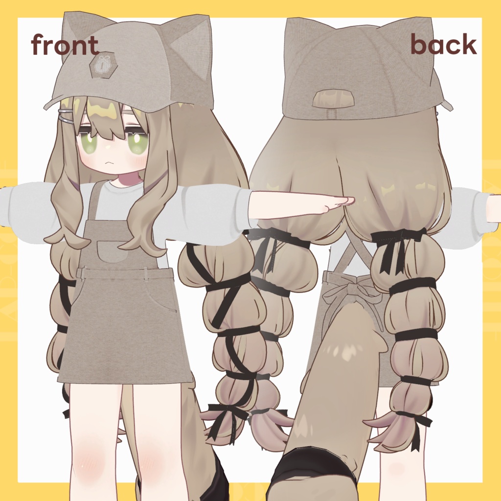 【キプフェル】おでかけサロペット【MA対応/ばら売りあり】