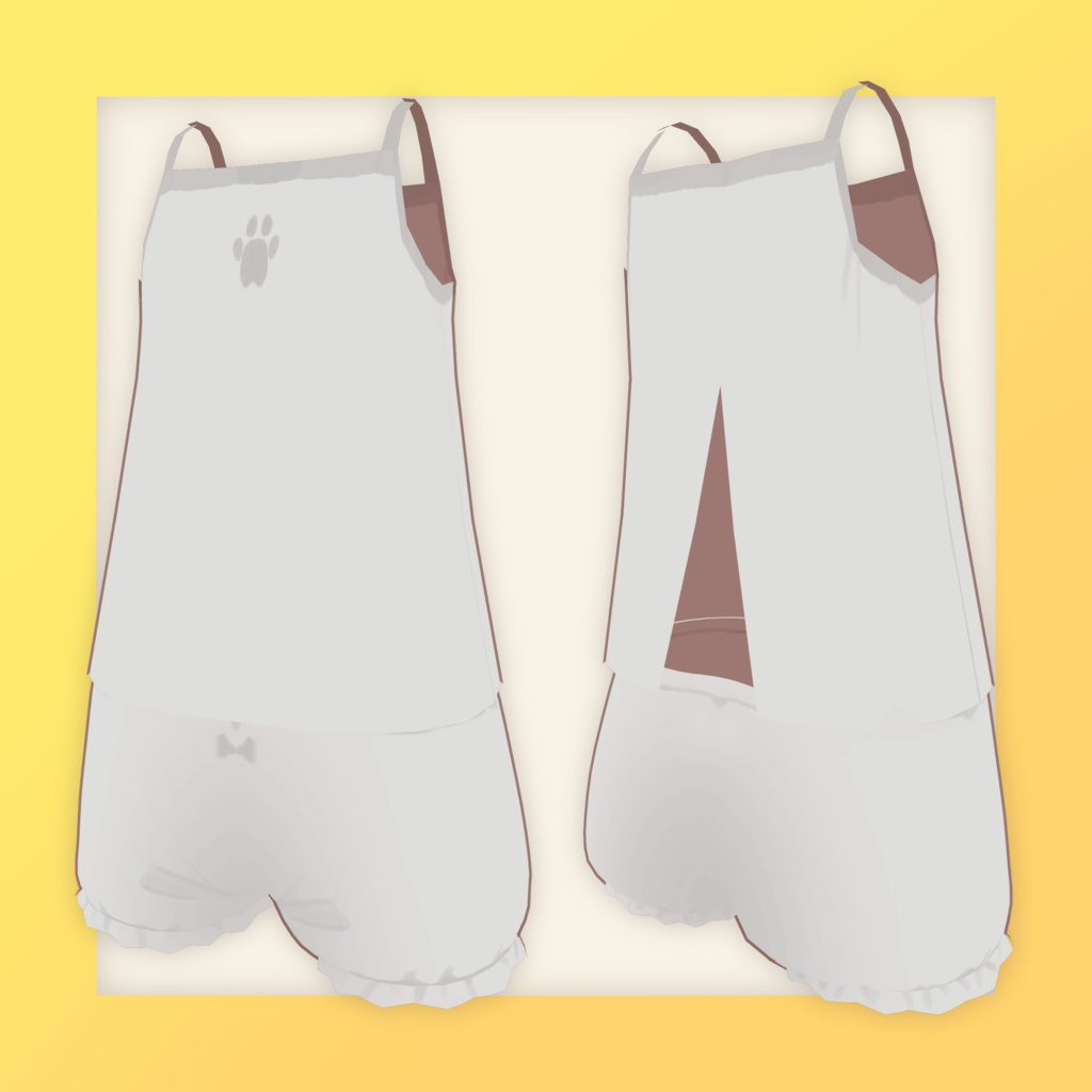 【Free】キャミ&パンツ【まめふれんず】