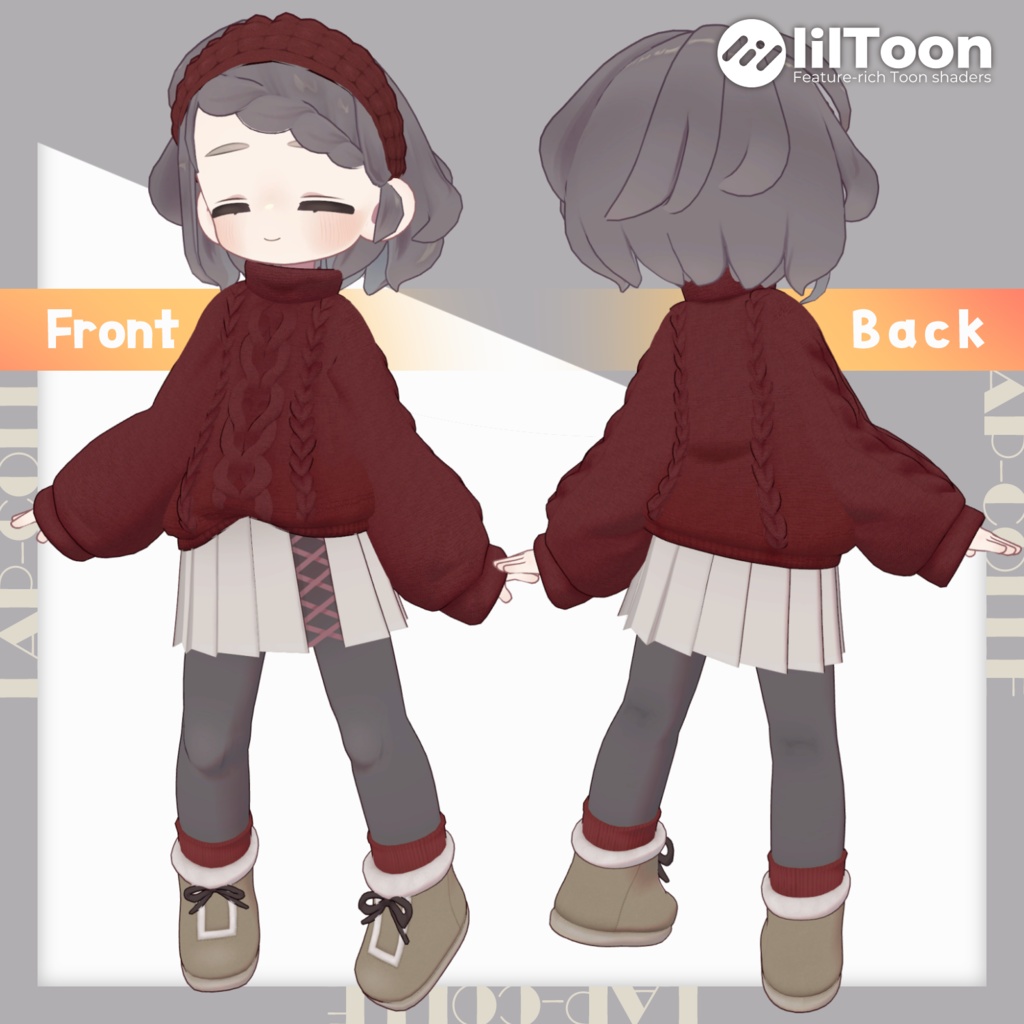 【キプフェル】ふわもちニット【まめふれんず対応】