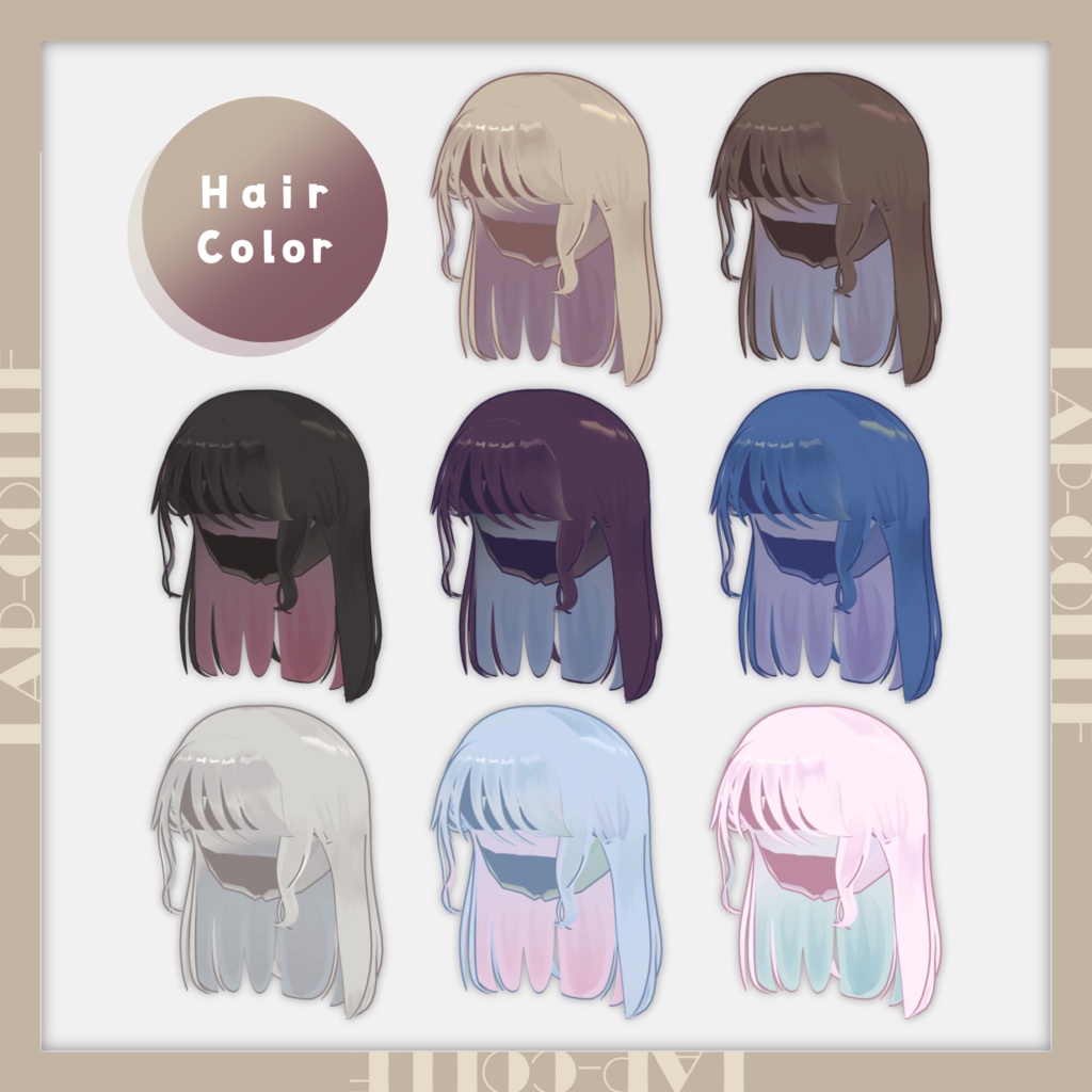 【キプフェル対応】LatteStyle【髪型&洋服セット/MA】