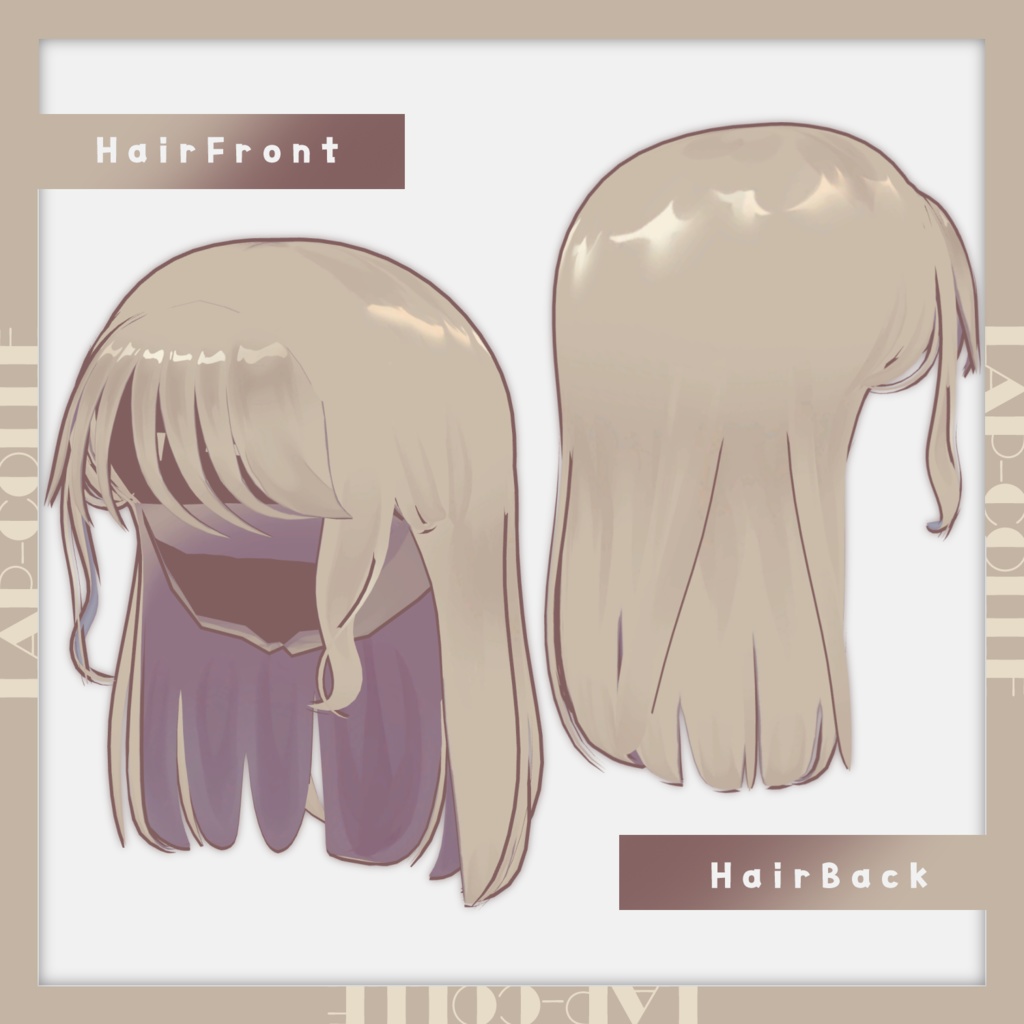 【キプフェル対応】LatteStyle【髪型&洋服セット/MA】