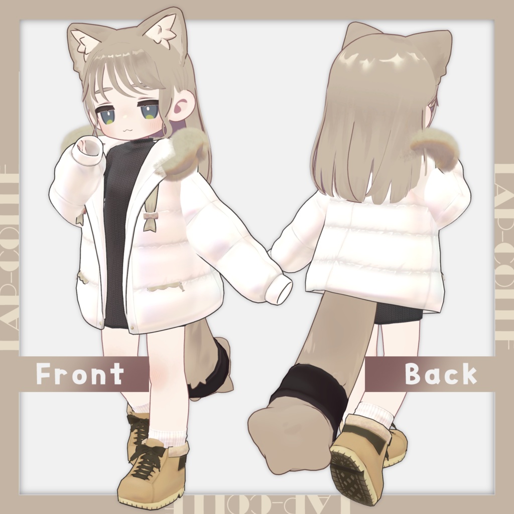 【キプフェル対応】LatteStyle【髪型&洋服セット/MA】