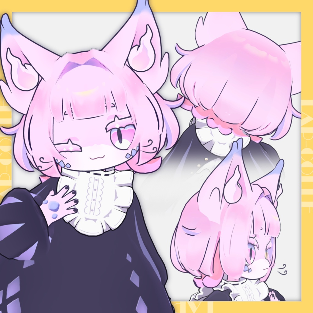 【3アバター対応】もっちりウルフ【MA】