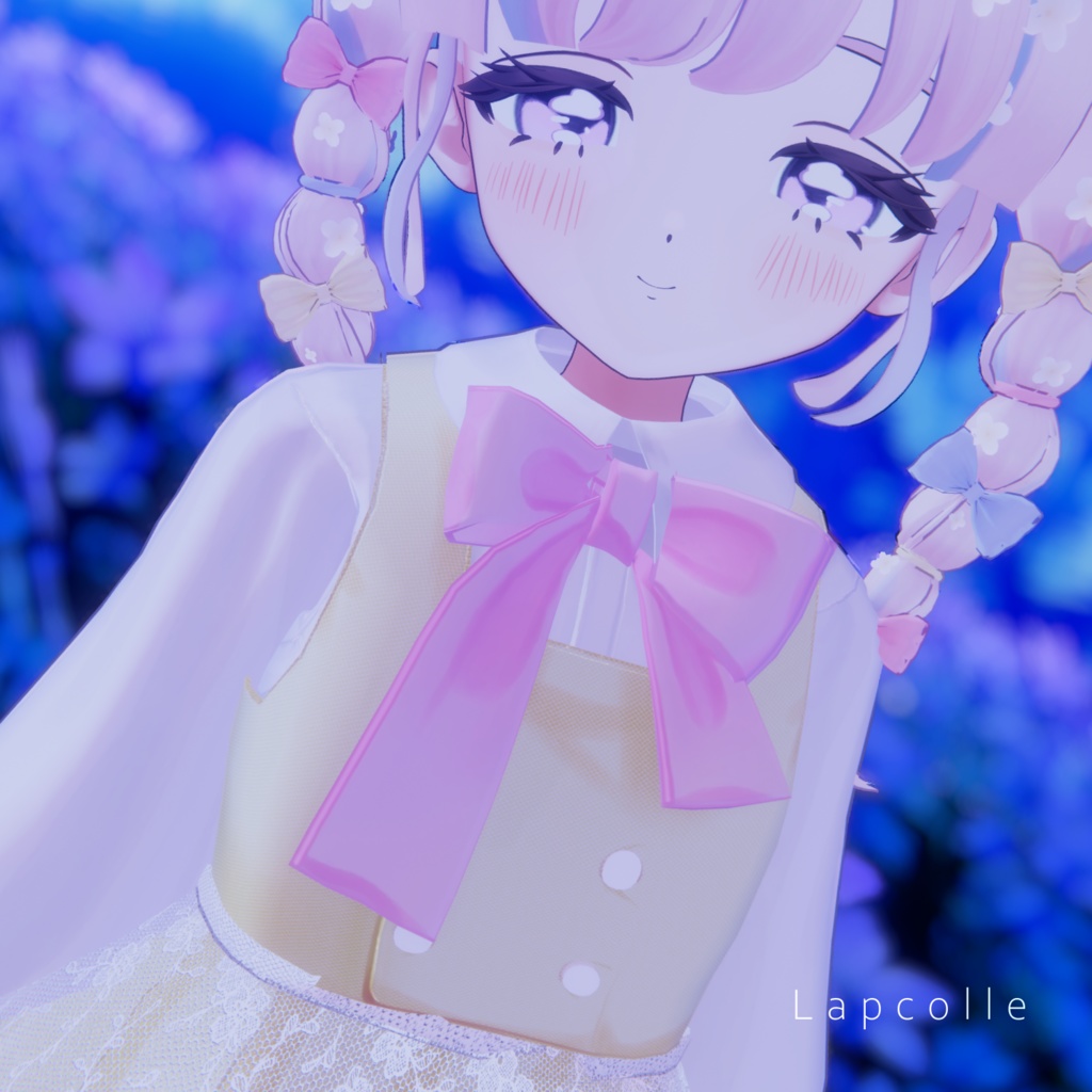 【3アバター対応】EggGardenBunny-Dress-【MA対応】
