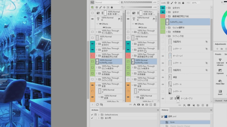 Photoshop用 高機能レイヤーパネルプラグイン「DLLP」無料体験版