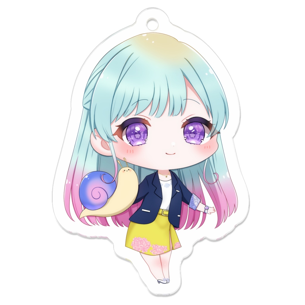 SDよひらアクリルキーホルダー（5cm）
