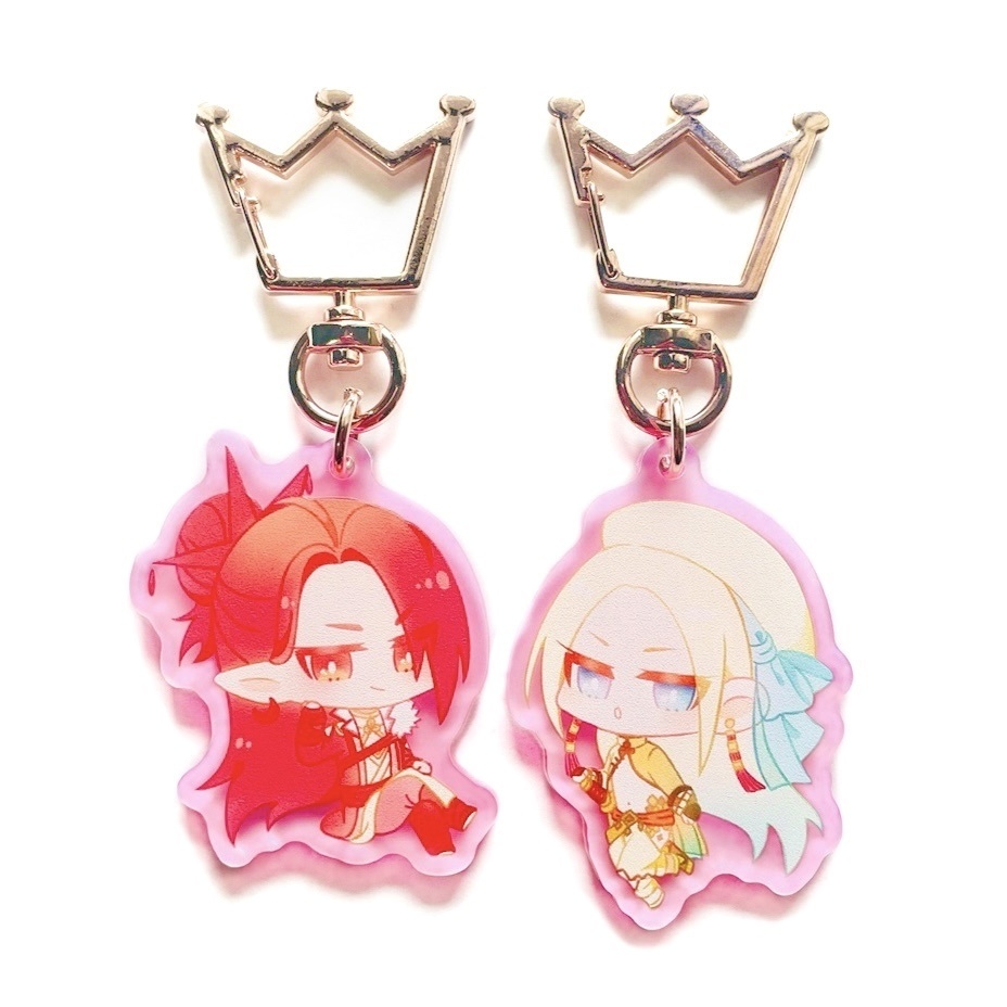 自宅CPアクリルキーホルダー