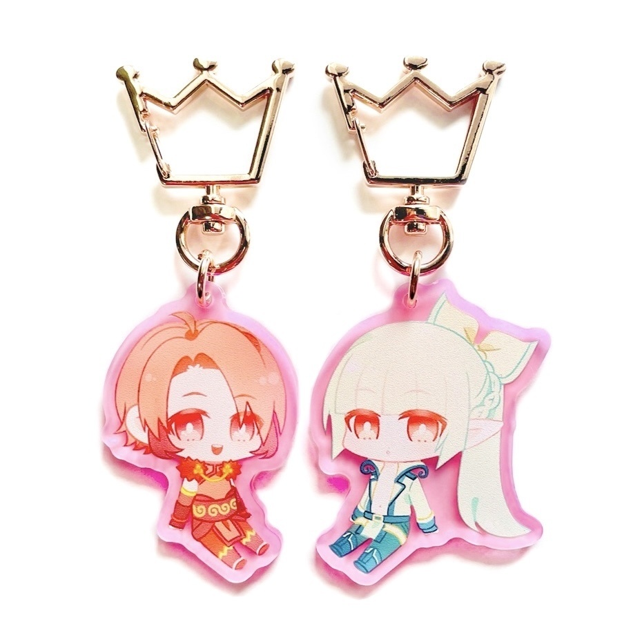 自宅CPアクリルキーホルダー