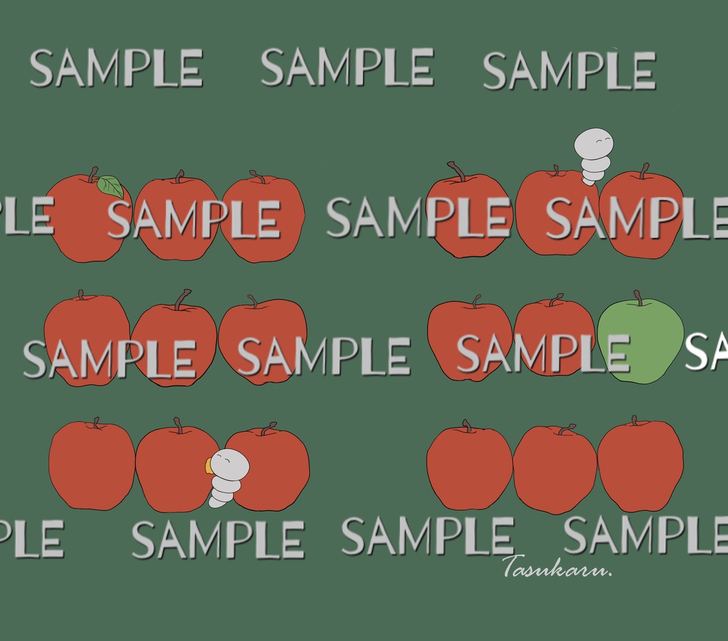 【iPhone6Plus,6sPlus】りんごたすかるスマホケース