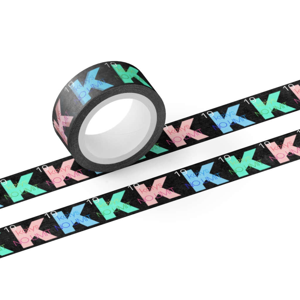 keiys NO LIMIT マスキングテープ