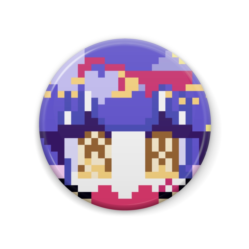 ドットえるちゃん缶バッジ