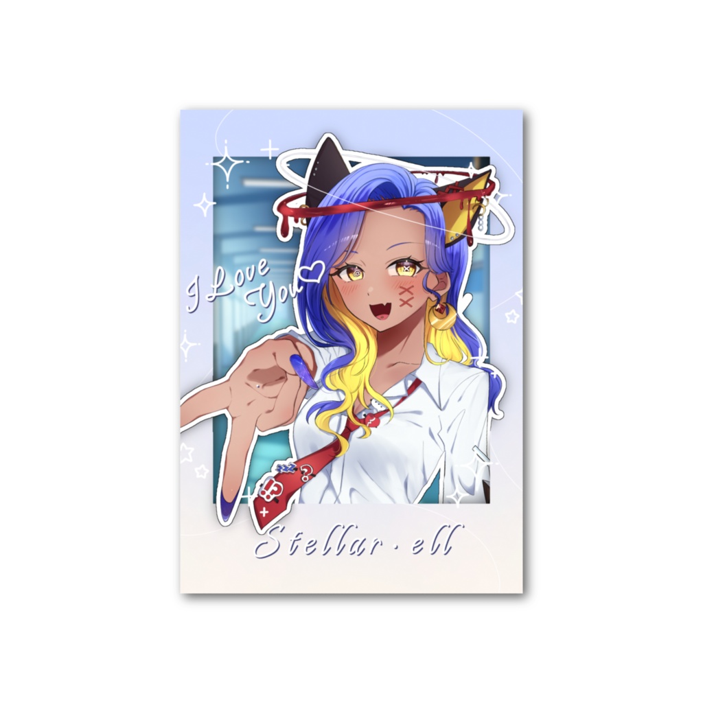 あいらぶゆーフォト風カード