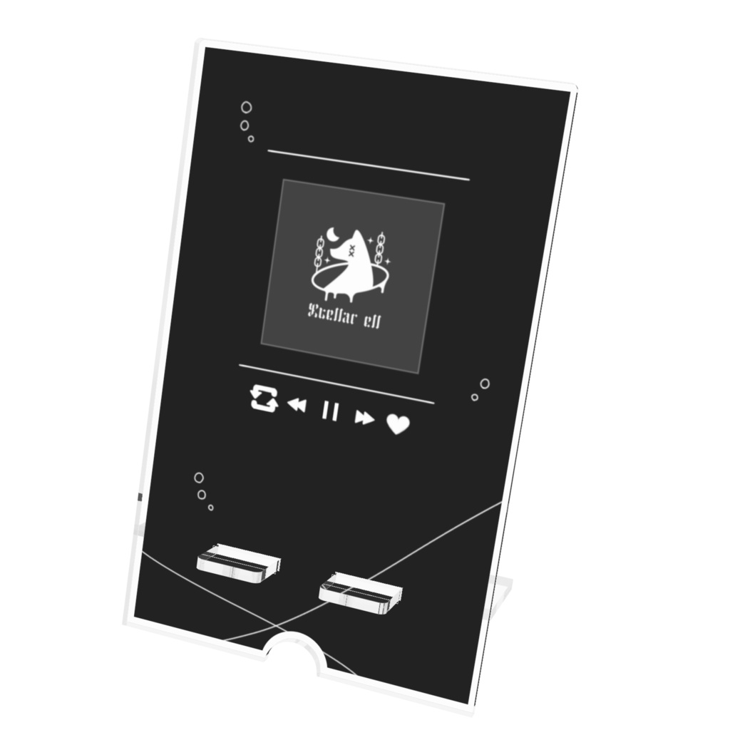 みゅーじっくアクリルスマホスタンド