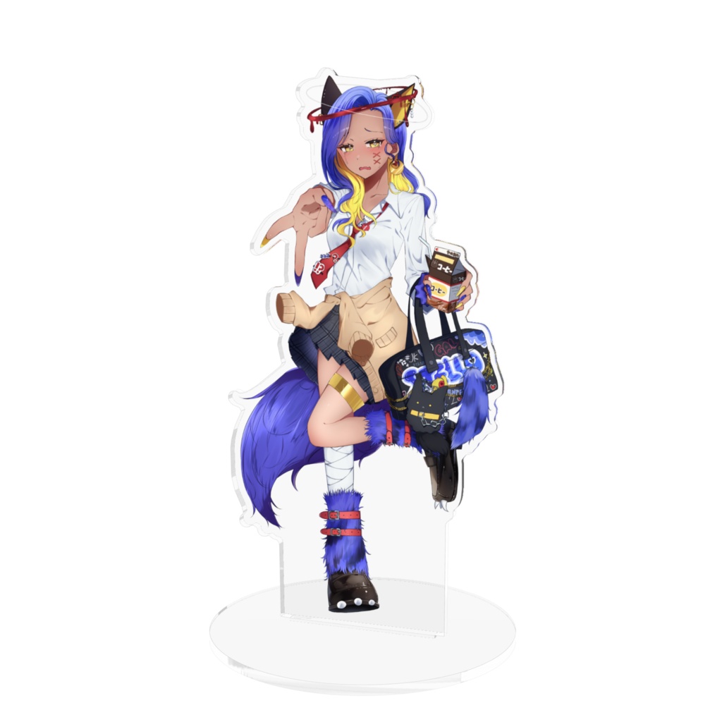 泣きっ面ｷﾞｬｳアクリルフィギュア
