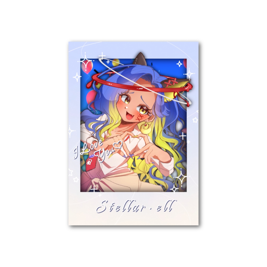 らぶえるフォト風カード