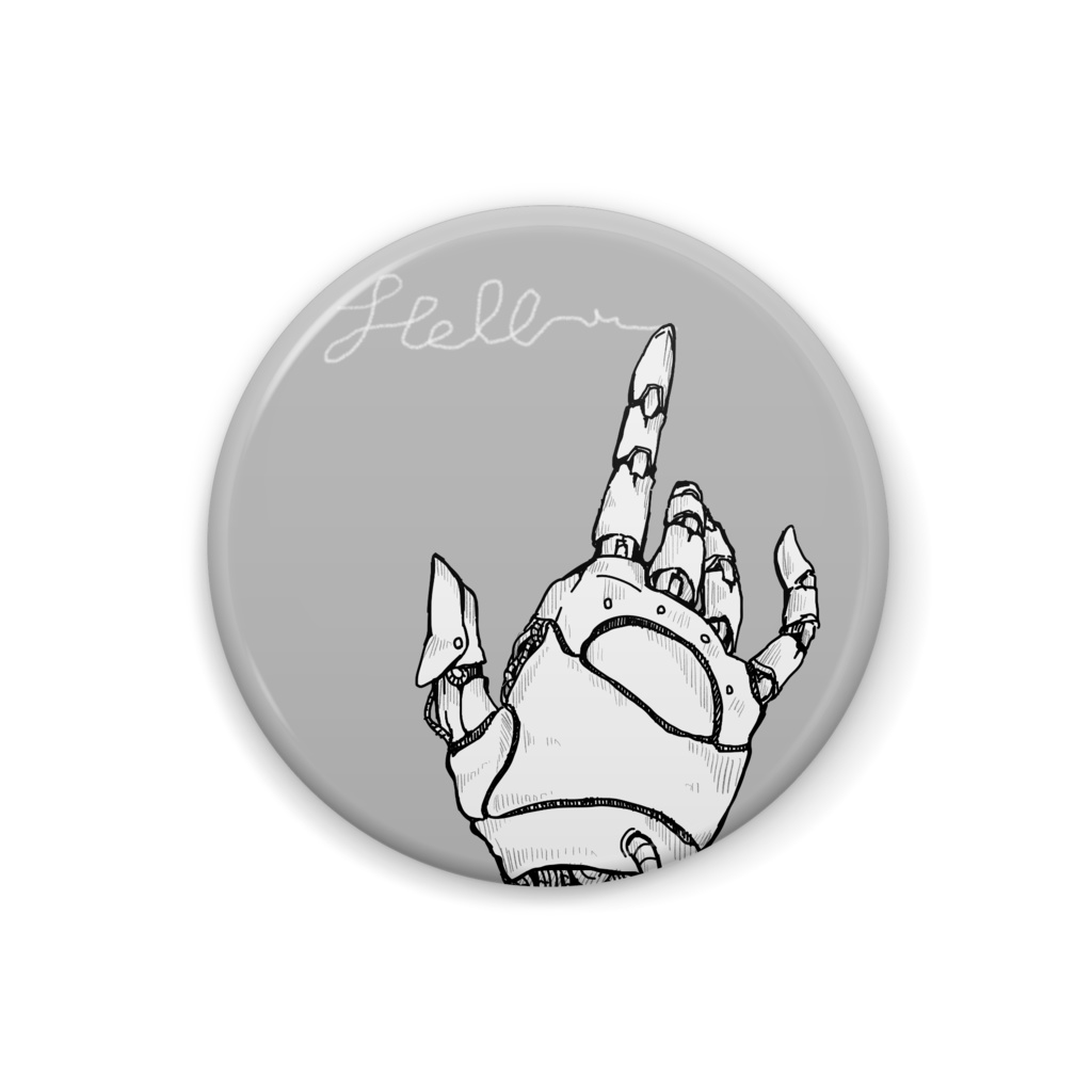 Hell缶バッジ