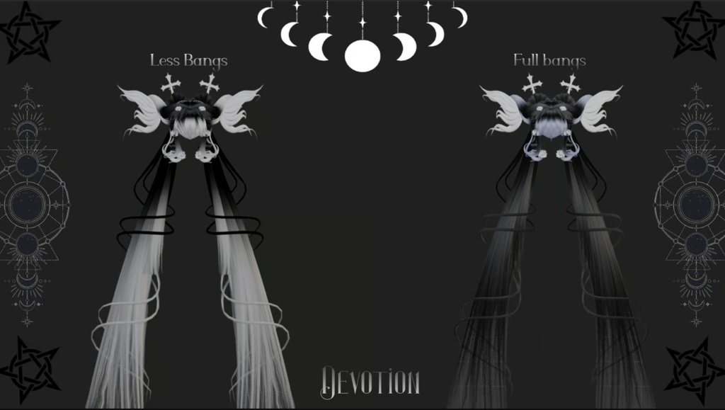 ◤✞ 𝕯𝖊𝖛𝖔𝖙𝖎𝖔𝖓 ✞◥ Vrchat Hair