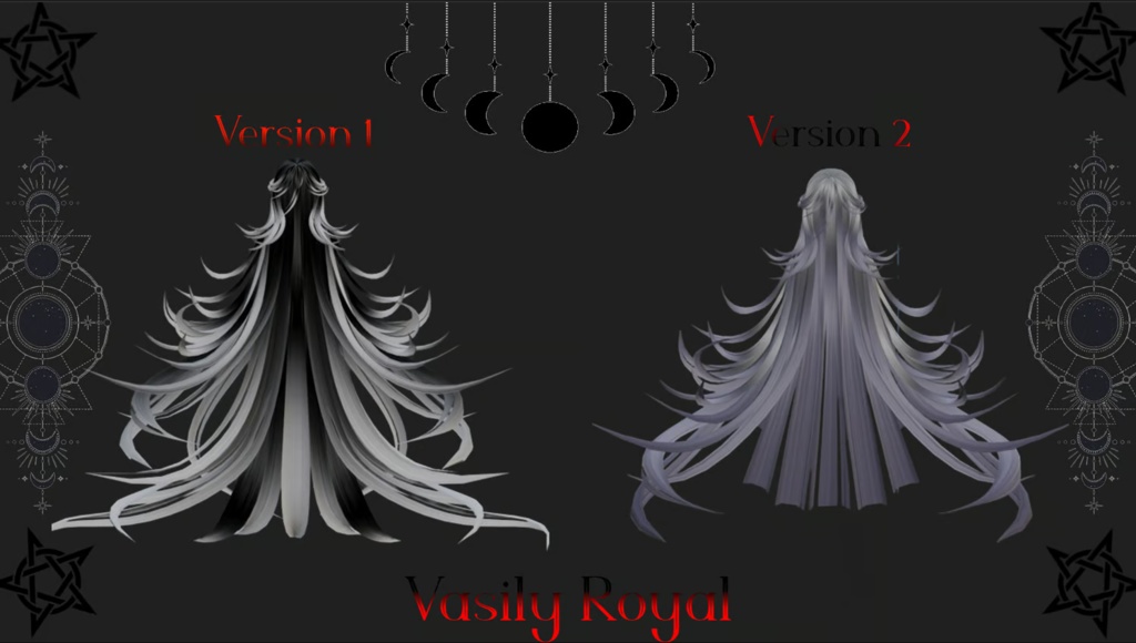 ◤✞ V𝖆𝖘𝖎𝖑𝖞 ✞◥ - Vrchat Hair