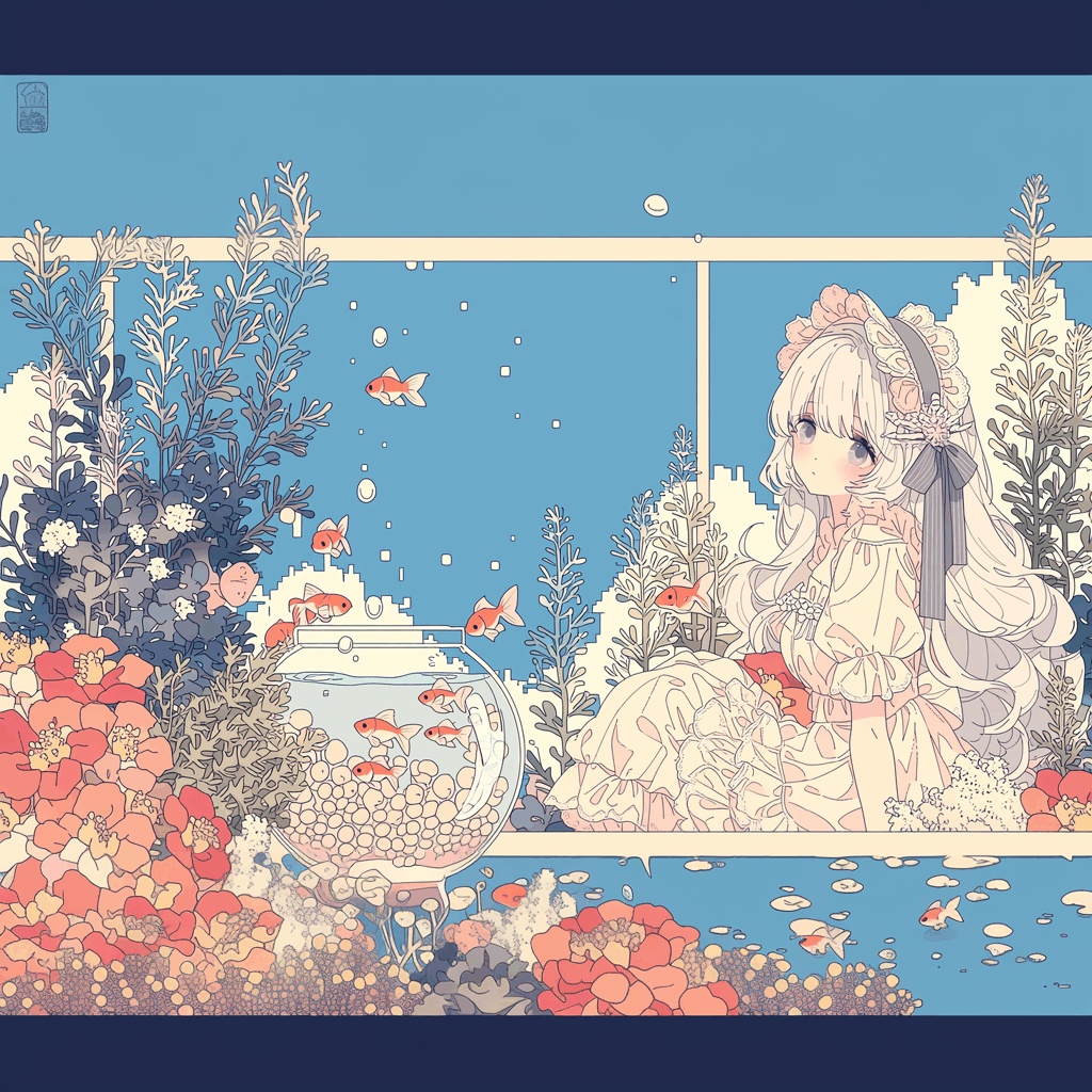 金魚のさんぽ / Goldfish Stroll