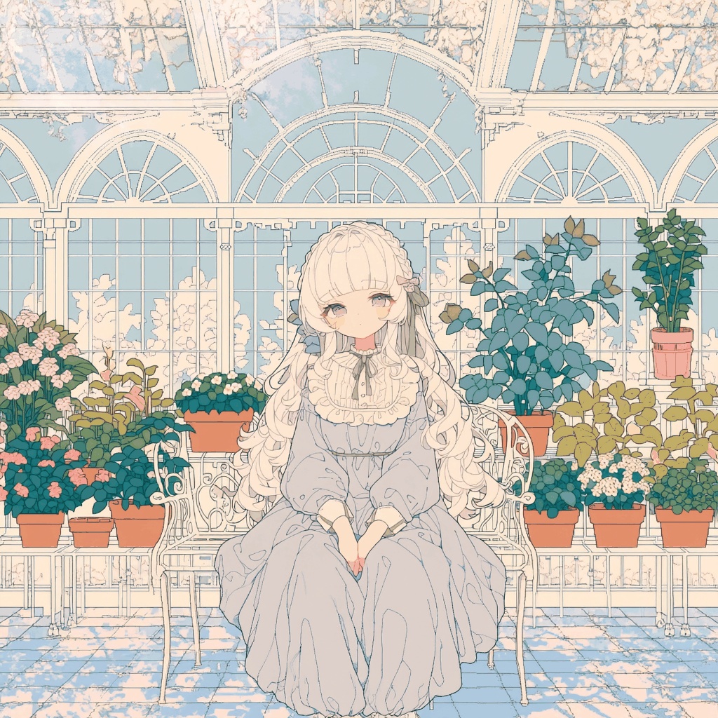 ガラス温室の午後 / Afternoon in the Glass Greenhouse