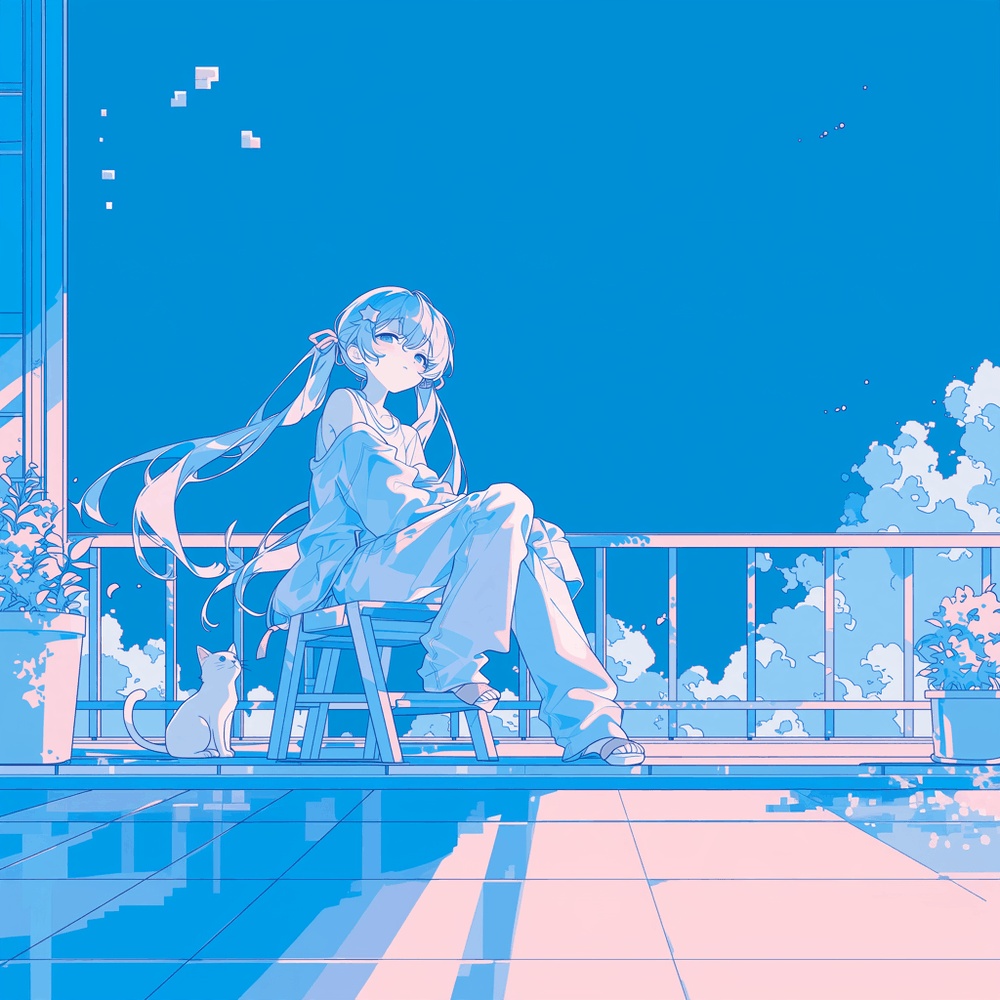 ベランダでぼんやりする / Spacing Out on the Balcony