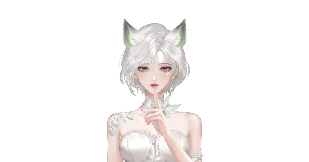【live2dモデル】ベゴニア·狐_汎用モデル_VTS専用