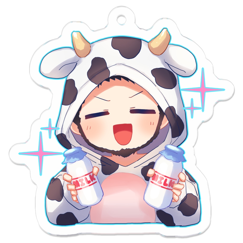うしくんアクキー 小