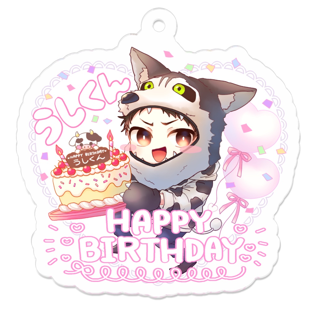 誕生日記念アクキー