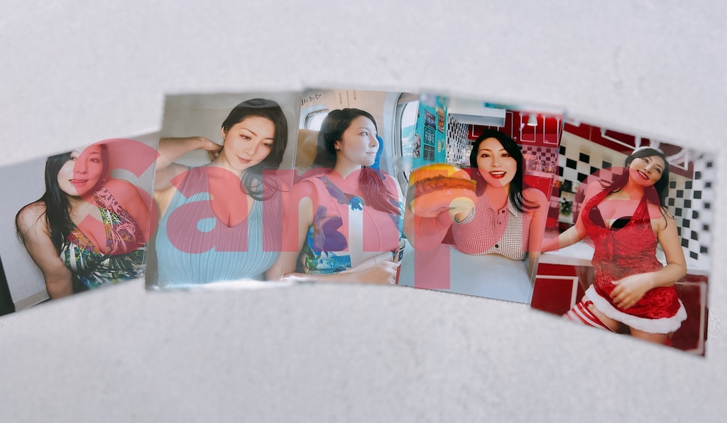 【サイン入り/写真ホルダー付き】ブロマイド5枚セット