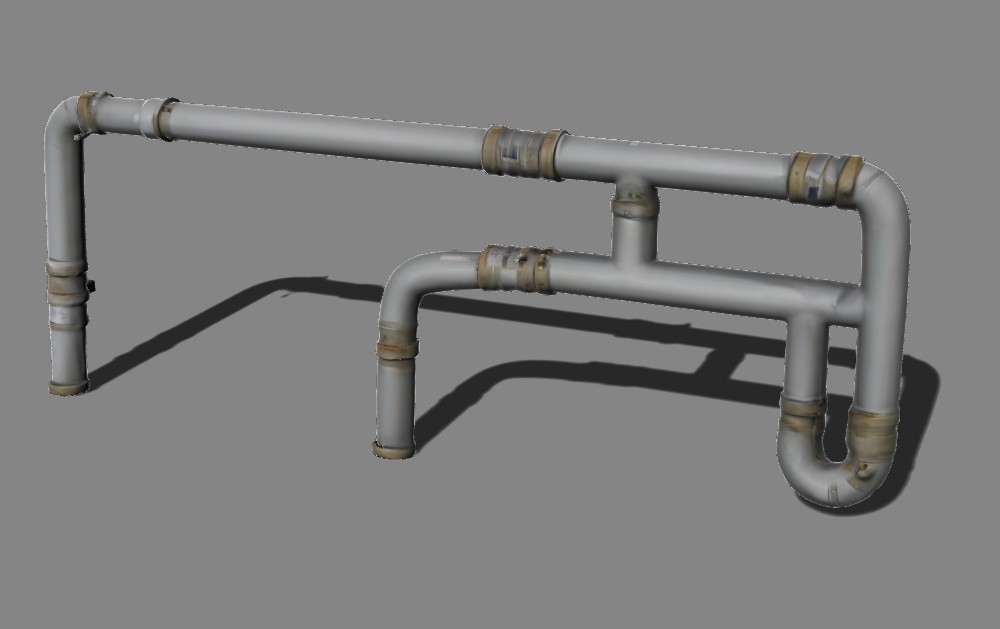 インダストリアル配管モデル 6種パック Vol.1