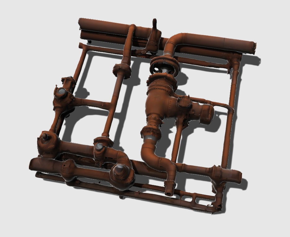 インダストリアル配管モデル 6種パック Vol.1