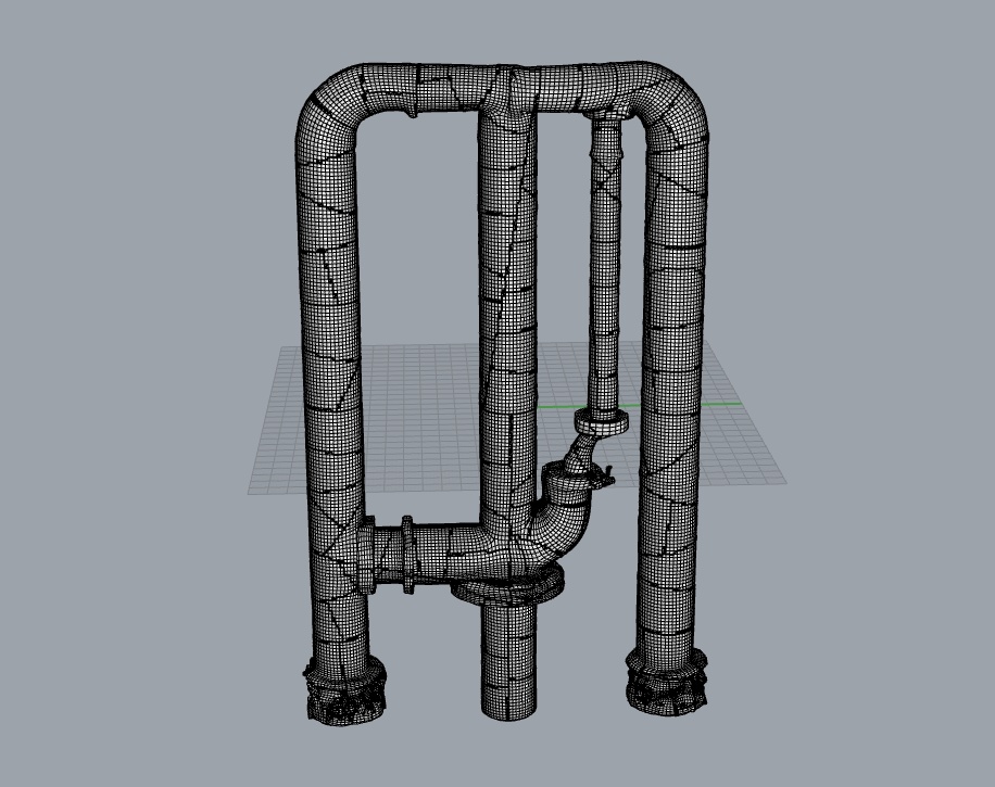 インダストリアル配管モデル 6種パック Vol.1