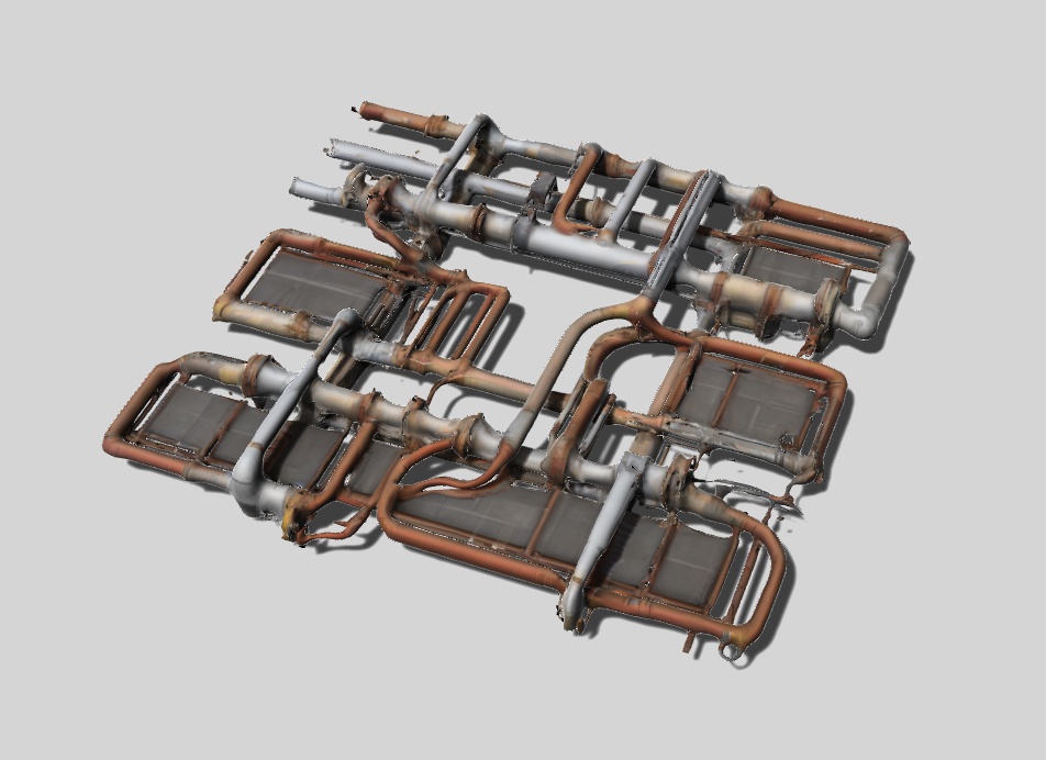 インダストリアル配管モデル 6種パック Vol.1