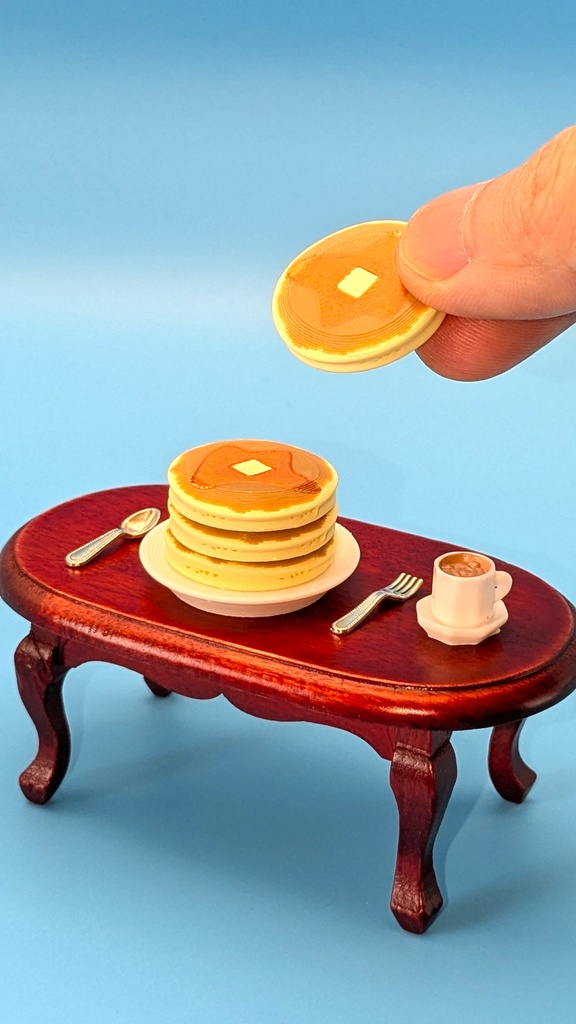 重なるパンケーキマグネット 