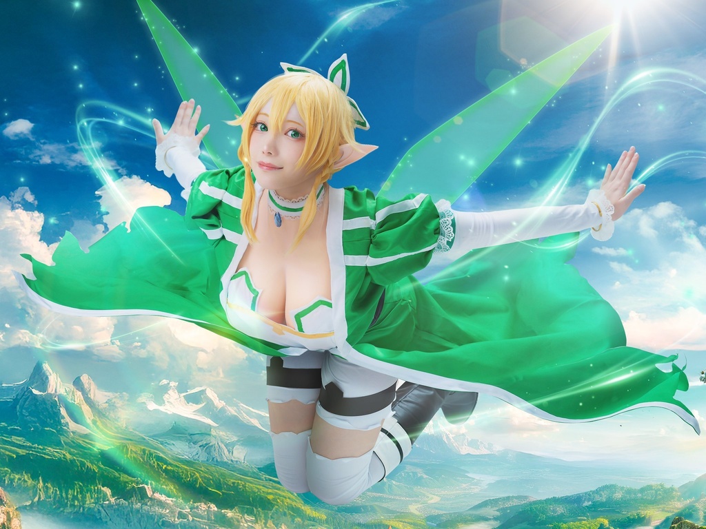 SAO 桐ヶ谷直葉 写真集 - A BRIGHT SHINING WORLD -