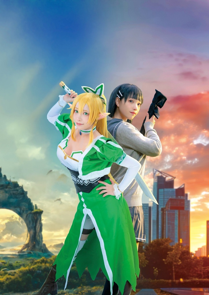 SAO 直葉 リーファ クリアカード 2枚1セット