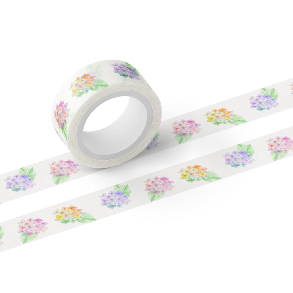 【マスキングテープ】紫陽花