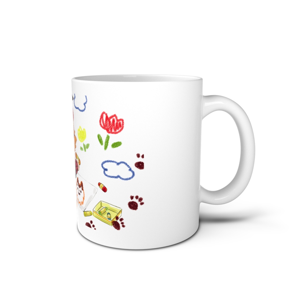 【マグカップ】お絵描きかぼすん