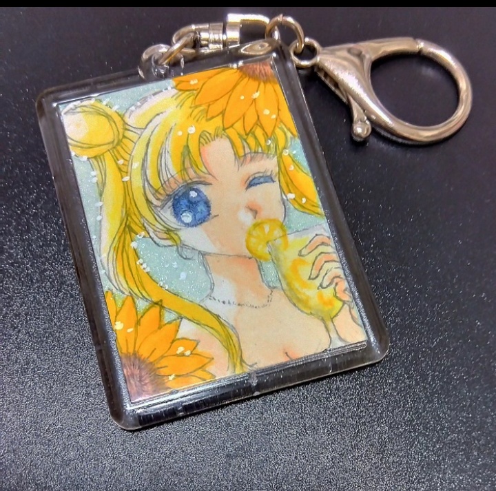原画キーホルダー①月野うさぎ